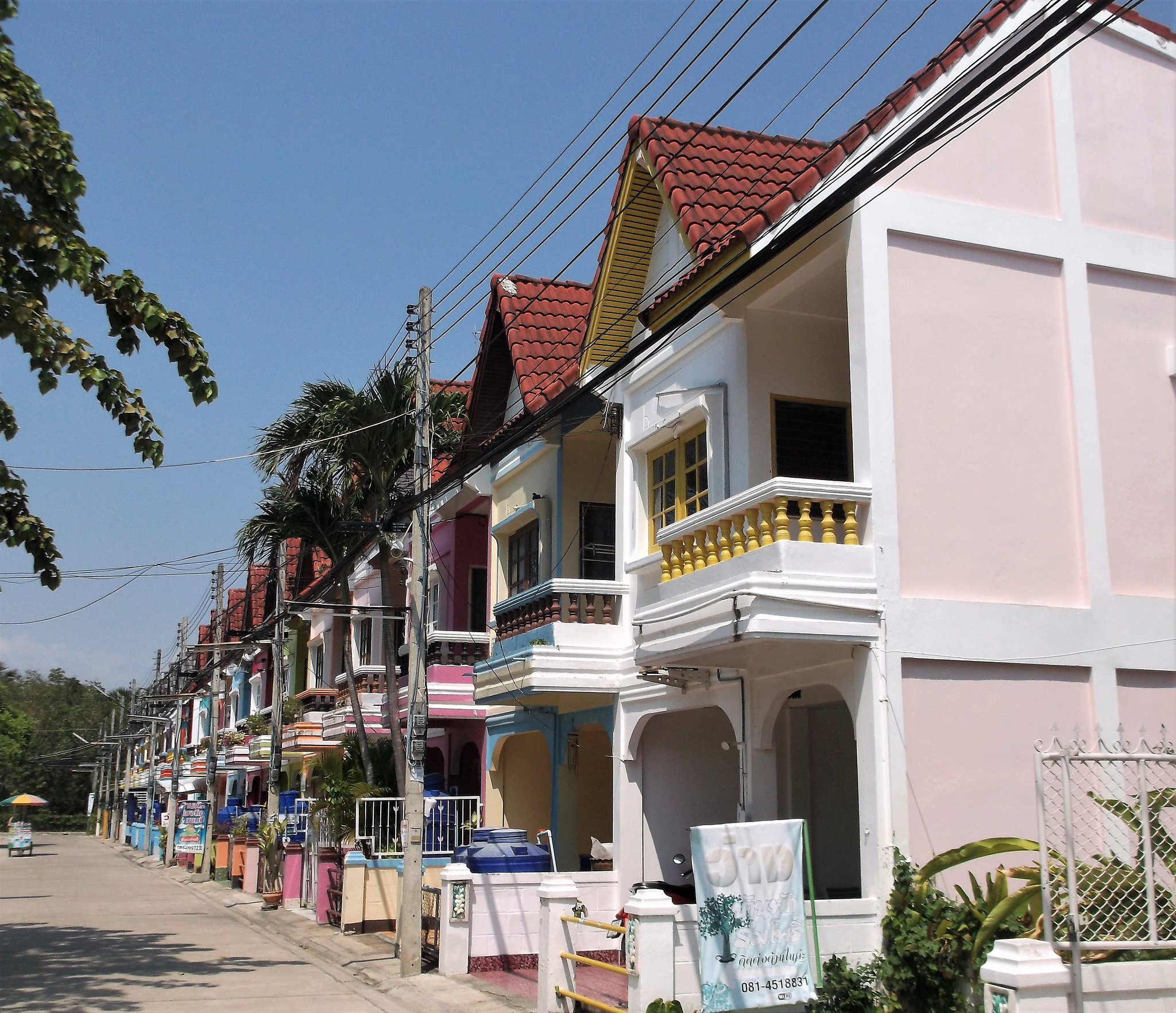 Brochette de balcons thaïlandais / Thai balconies skewer