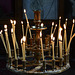 Bulgaria, Rupite, Candles in the Church of St. Petka