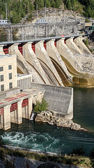 Brilliant Dam on the Kootenay River