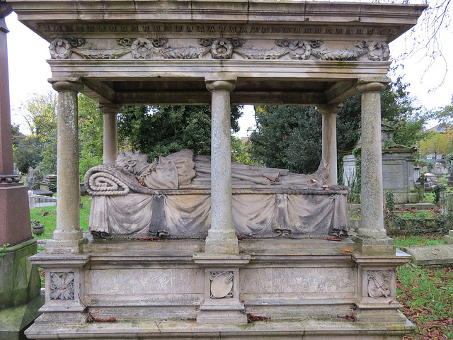 kensal green cemetery, london