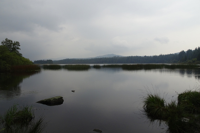 Loch Stroan On A Gloomy Day