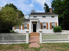 The Kirby House in Old Bethpage Village, August 2022