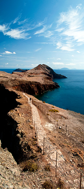 Come, Let Us Walk in the Light of … Ponta de São Lourenço on the horizon Ilhas Desertas