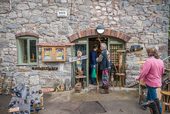 A craft shop at Loggerheads