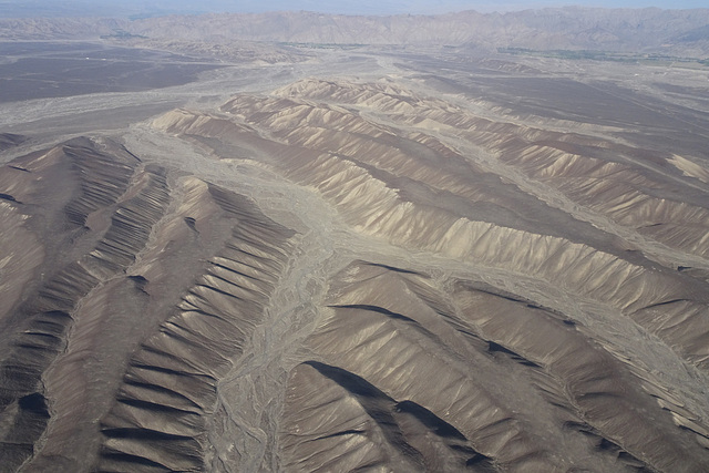Flying Over The Desert Near Palpa