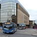 Buses in Peterborough bus station - 18 Feb 2019 (P1000295)
