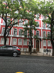 Façade colorée de Lisbonne