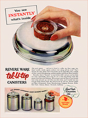 Revere Canister Ad, 1955