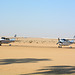 Namibia, Swakopmund Municipal Aerodrome, Ready to Fly over the Namib Desert