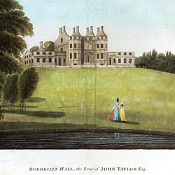 Bordesley Hall Birmingham after attack by rioters in 1791