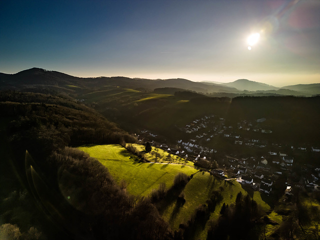 Odenwald von oben