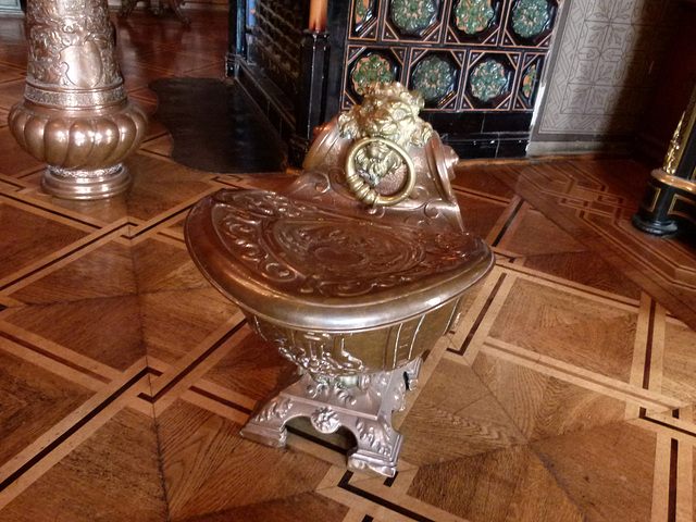 Herrschaftliche Toilette im Schloss Wernigerode