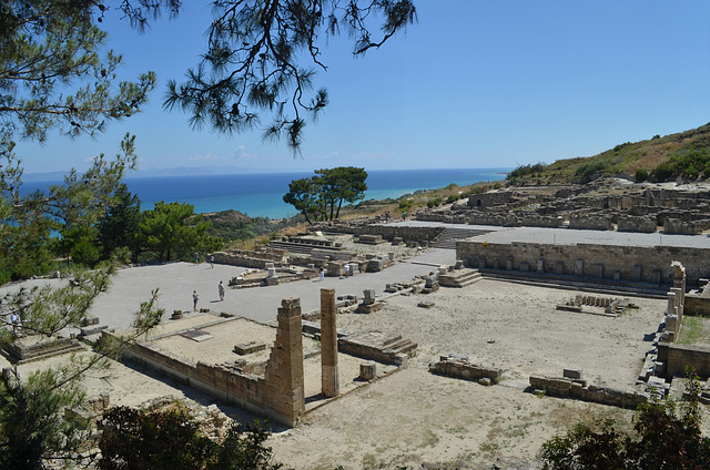 Rhodes, Ancient Kamiros, Doric Temple (3rd/2nd century BC)