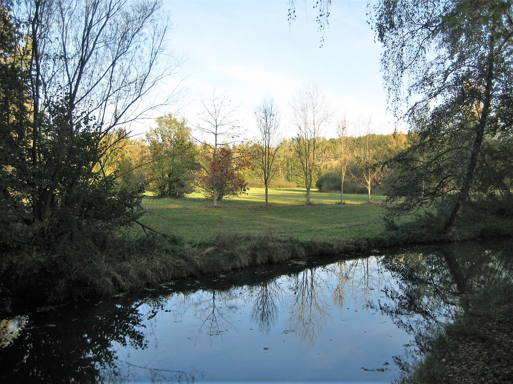 Die Wyhra bei Frohburg.