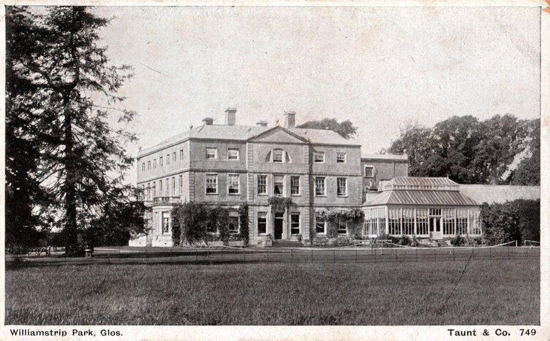 Williamstrip Park, Gloucestershire (Demolished c1947)