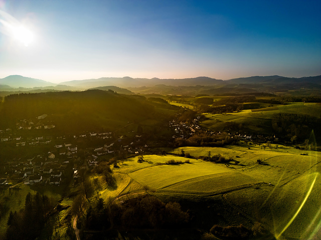 Odenwald von oben