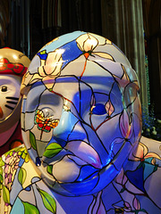 The stained glass window Baron