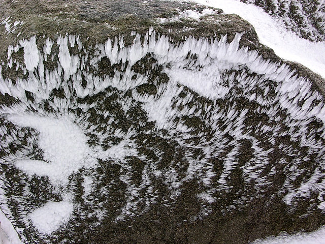 Eis on the rocks, Brocken,  Harz