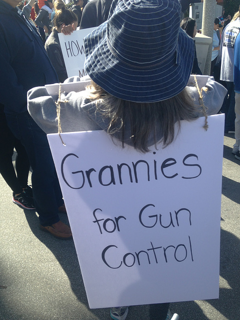 March for our Lives signs