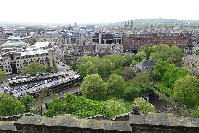 View From Edinburgh Castle