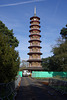 Pagoda, closed for restoration