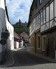 Große Schenkstraße mit Blick auf das Schloss