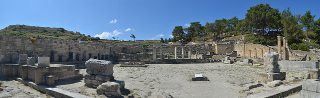 Rhodes, Ancient Kamiros, Doric Temple (3rd/2nd century BC)
