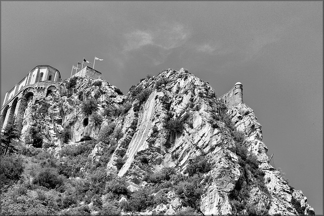 Sisteron (04) 23 juin 2014. La citadelle.