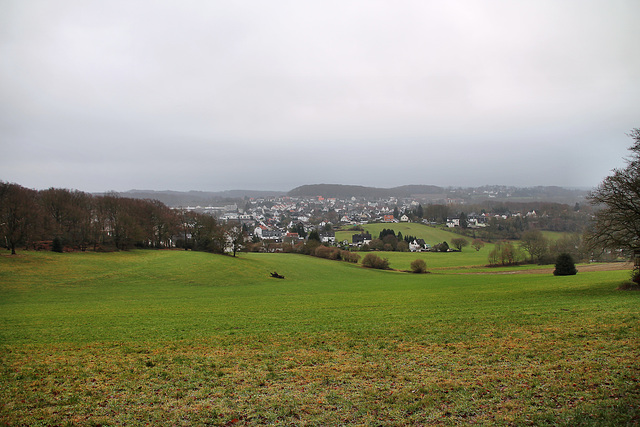 Blick nach Niedersprockhövel / 24.12.2017