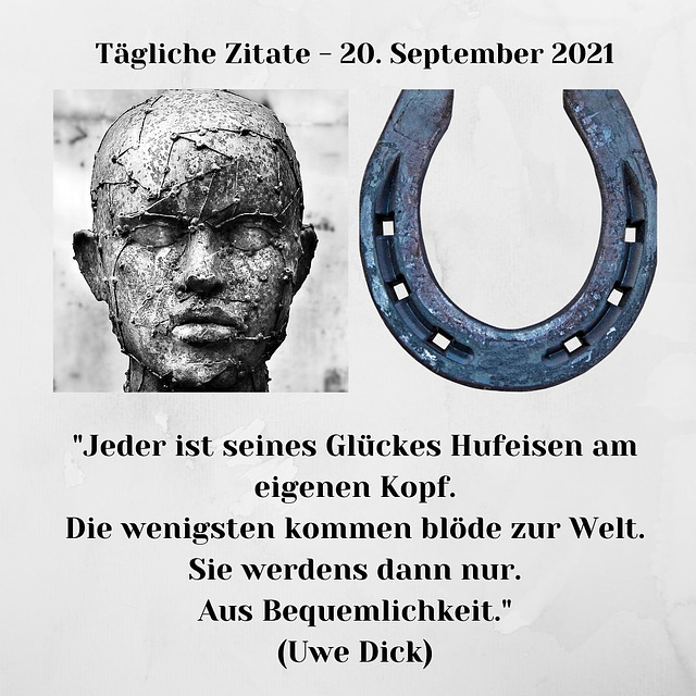 Tägliche Zitate - 20. September 2021