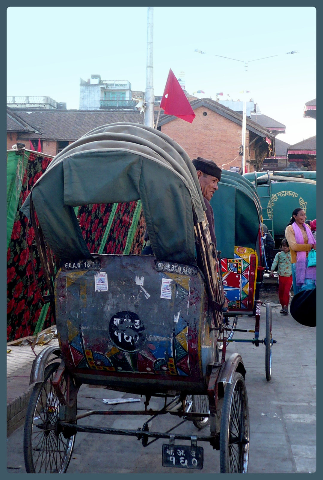 Rickshaw - Katmandou