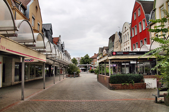 Hülsstraße, Fußgängerzone (Marl-Hüls) / 27.08.2022