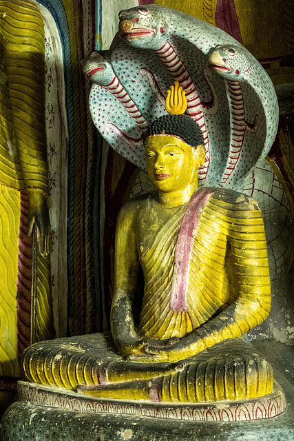 Sri Lanka tour - the fifth day, Dambulla cave temple, UNESCO World Heritage