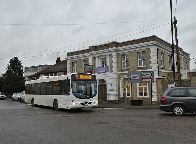 Coach Services of Thetford HF05 HXG in Mildenhall - 8 Feb 2019 (P1000172) Coach Services of Thetford HF05 HXG in Mildenhall - 8 Feb 2019 (P1000172)