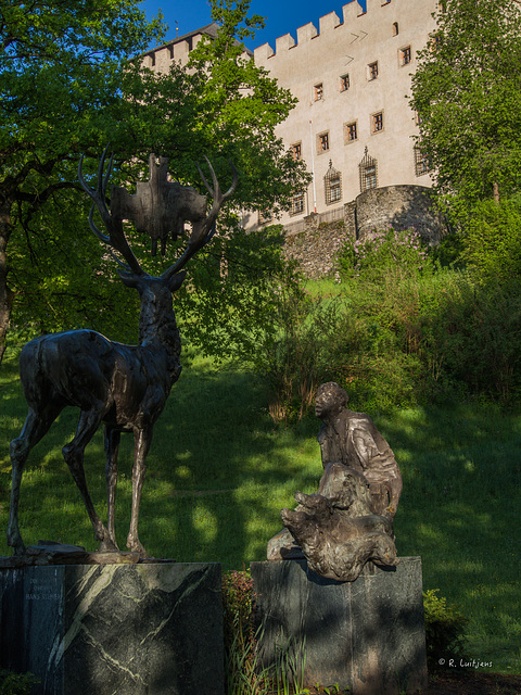 Hubertus-Statue