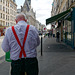 Croisement classé rouge sur rue droite