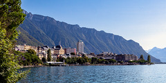 Lake Geneva/Lac Léman at Montreux