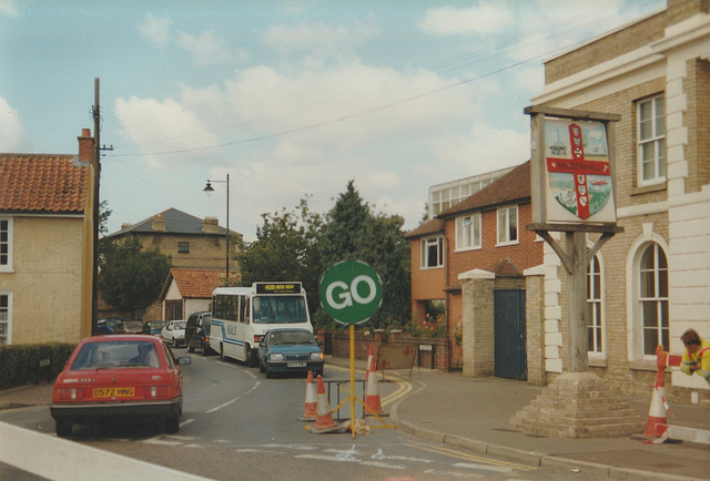 Neal’s Travel M373 VER in Mildenhall – 13 September 1997 (368-16)