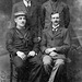 George F Everett Royal Navy - c1919 - with brothers