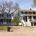 Tin Shop and Seaman Cottage in Historic Richmond Town, April 2016