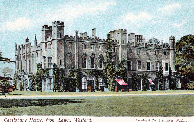 Cassiobury House, Hertfordshire (Demolished)