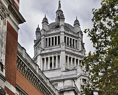 Above the Main Entrance – Victoria and Albert Museum, South Kensington, London, England