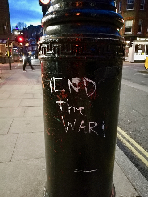 London 2018 – End the war