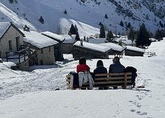 a family bench