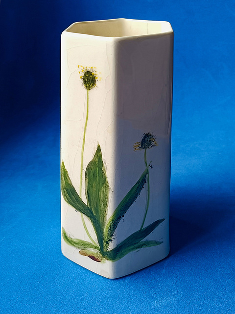 Vase, Keramik,Unterglasur, 1983