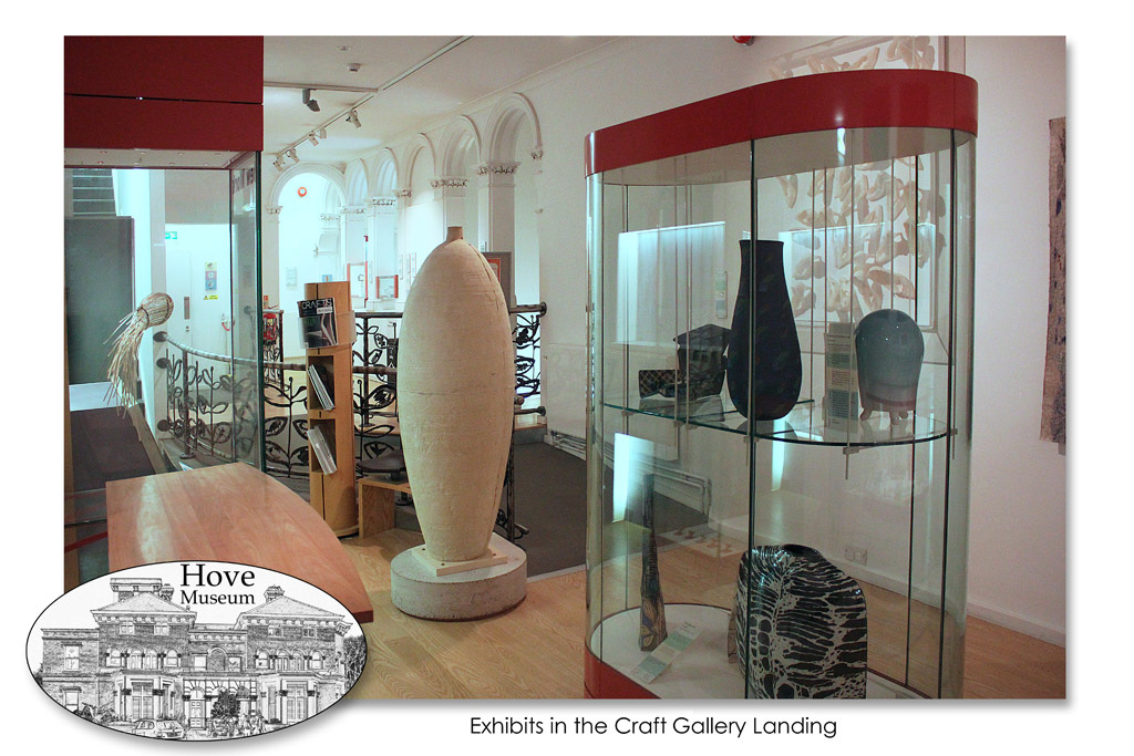 Craft Gallery Landing - Hove Museum  - 9.4.2015