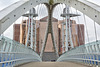 Salford Quays lift bridge