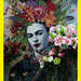 Frida Khalo con flores (I) + (2Notas)