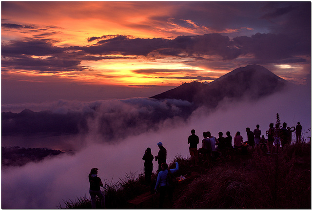 Sunrise watchers