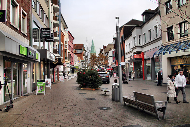 Weststraße, Fußgängerzone (Hamm) / 16.12.2023